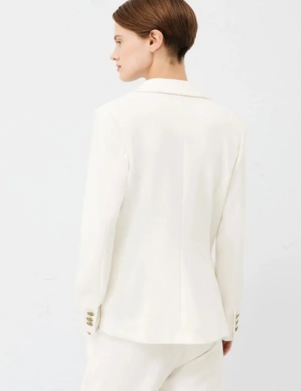 Marella Jackets Women Jersey Blazer White