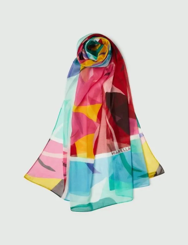 Marella Scarves And Foulard Women Silk Scarf White