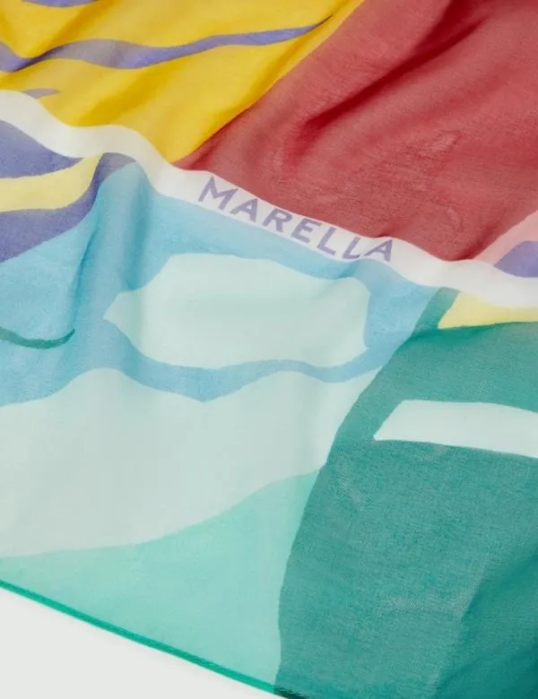 Marella Scarves And Foulard Women Silk Scarf White