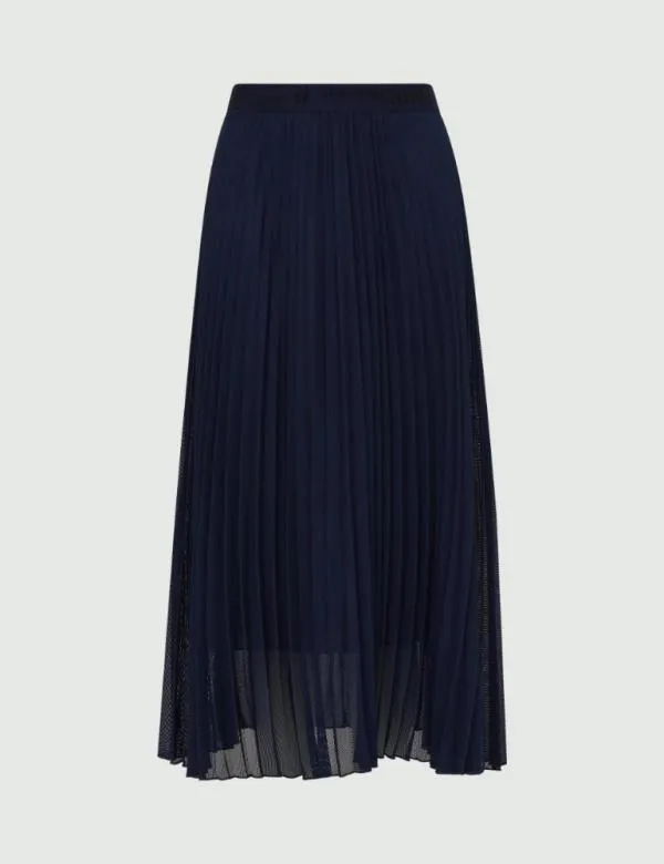 Marella Skirts Women Mesh Skirt Midnightblue