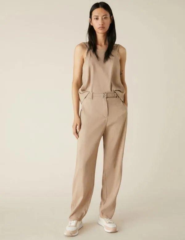 Marella Tops And TShirt Women Crop Top Beige