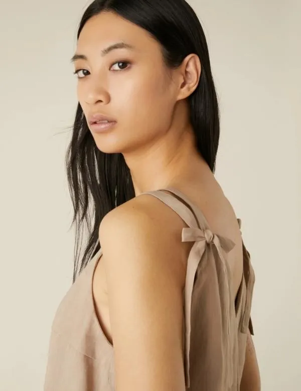 Marella Tops And TShirt Women Crop Top Beige