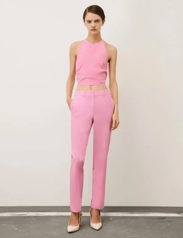Marella Tops And TShirt Women Crop Top Deep Rose