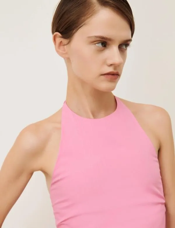 Marella Tops And TShirt Women Crop Top Deep Rose
