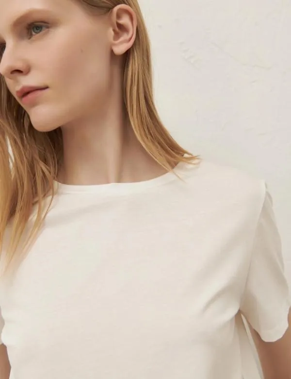 Marella Tops And TShirt Women Jersey Tshirt Ivory