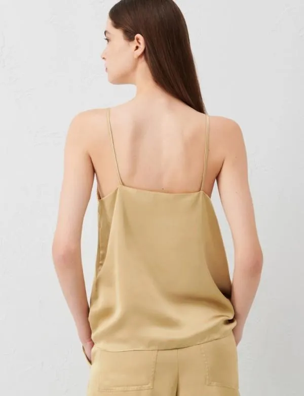 Marella Tops And TShirt Women Lingerielook Top Pistachio Green