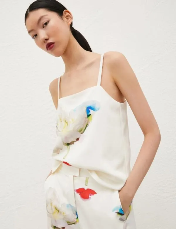 Marella Tops And TShirt Women Lingerielook Top White