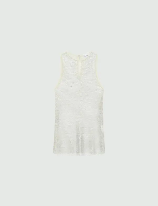 Marella Tops And TShirt Women Mesh Top Wool White