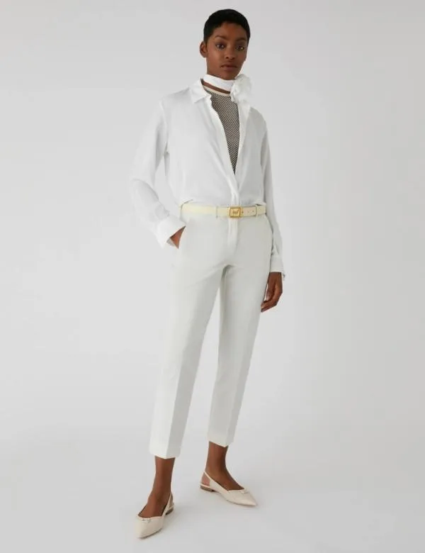 Marella Tops And TShirt Women Mesh Top Wool White
