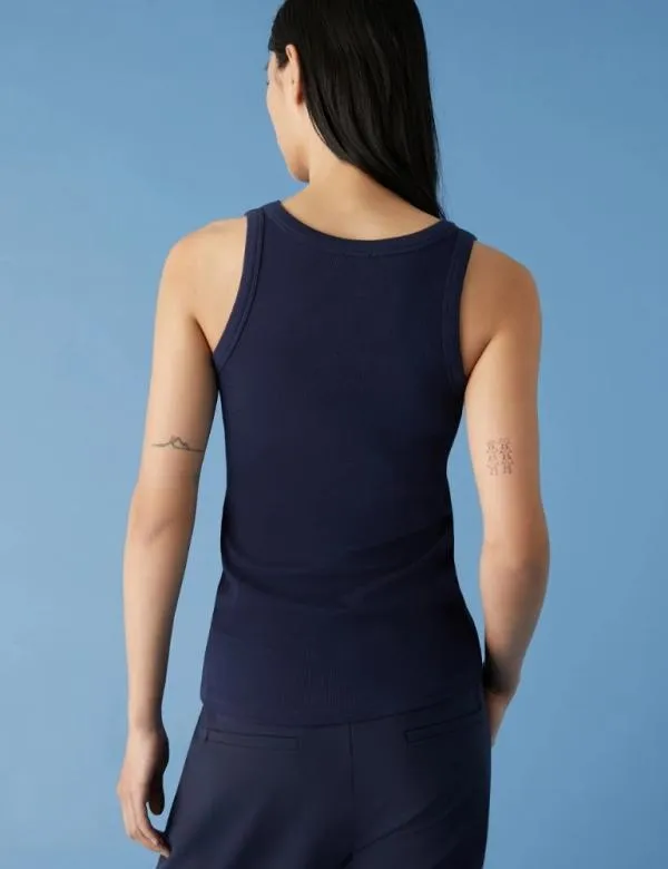 Marella Tops And TShirt Women Slimfit Top Midnightblue