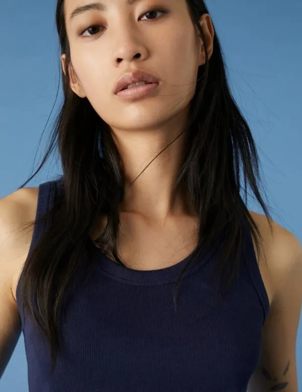 Marella Tops And TShirt Women Slimfit Top Midnightblue