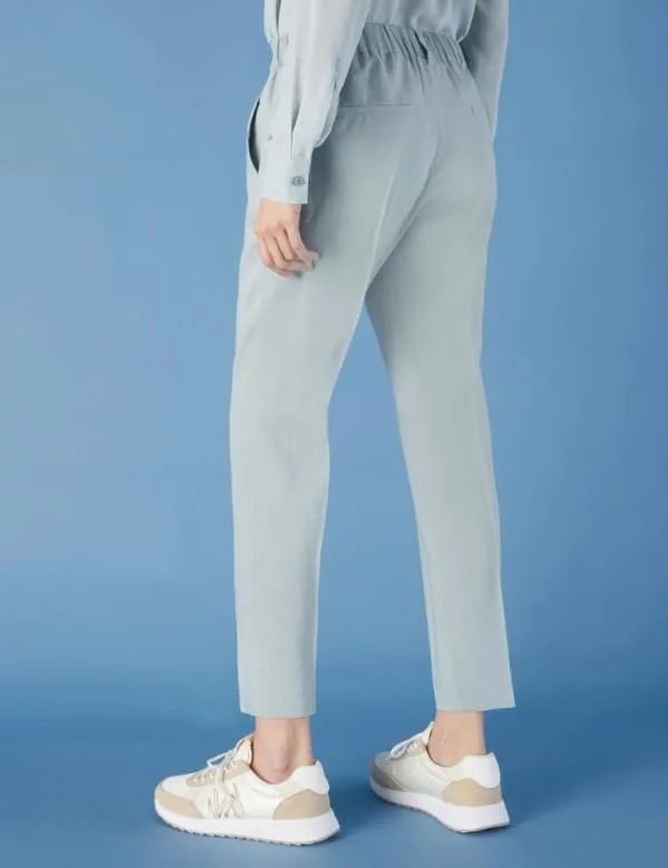 Marella Trousers Women Chinos Skyblue