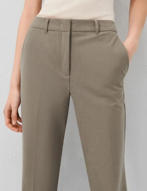 Marella Trousers Women Flared Trousers Hazelnut Brown