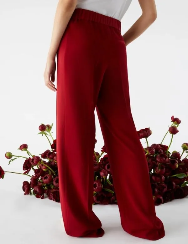 Marella Trousers Women Straightleg Trousers Red