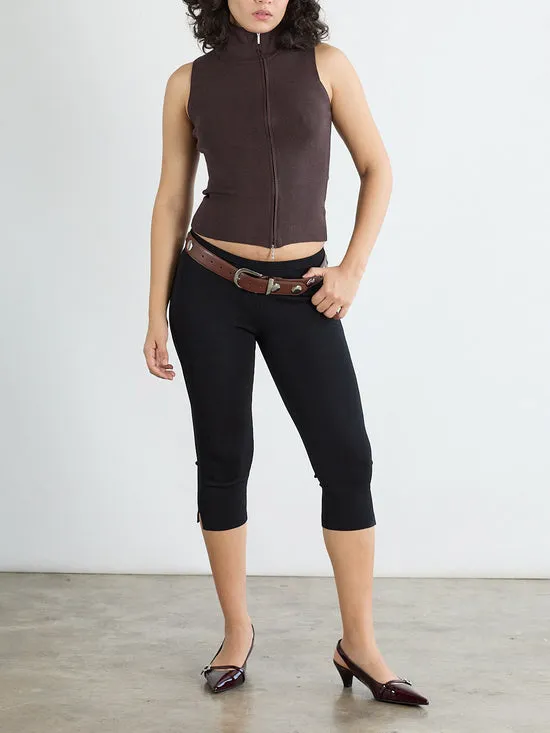 Maxine Capri Black Women Bottoms Lisa Says Gah