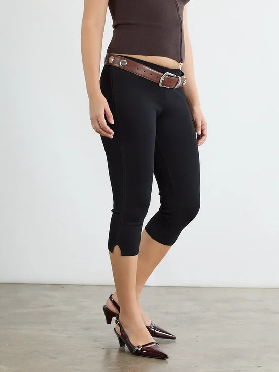 Maxine Capri Black Women Bottoms Lisa Says Gah