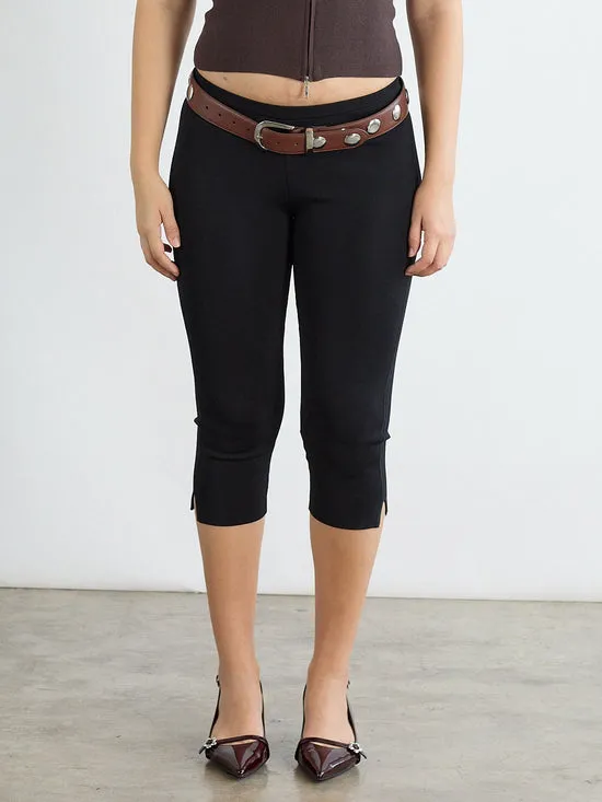 Maxine Capri Black Women Bottoms Lisa Says Gah