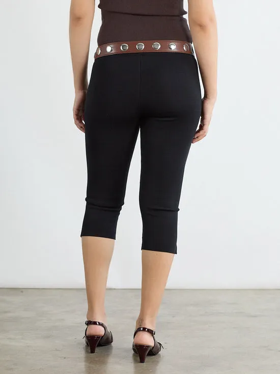 Maxine Capri Black Women Bottoms Lisa Says Gah