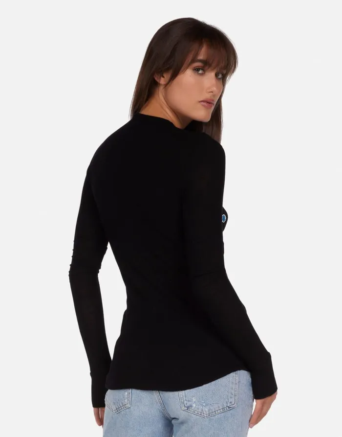 McKinley Neon Stud Elements Black Women039s Lauren Moshi Long Sleeve