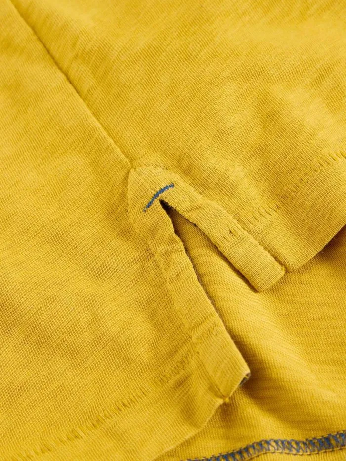 Men Abersoch Short Sleeve Tee Light Yellow White Stuff Loungewear