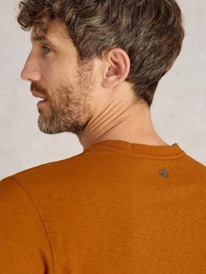 Men Abersoch Short Sleeve Tee Orange White Stuff Loungewear Men Abersoch Short Sleeve Tee Orange White Stuff Loungewear