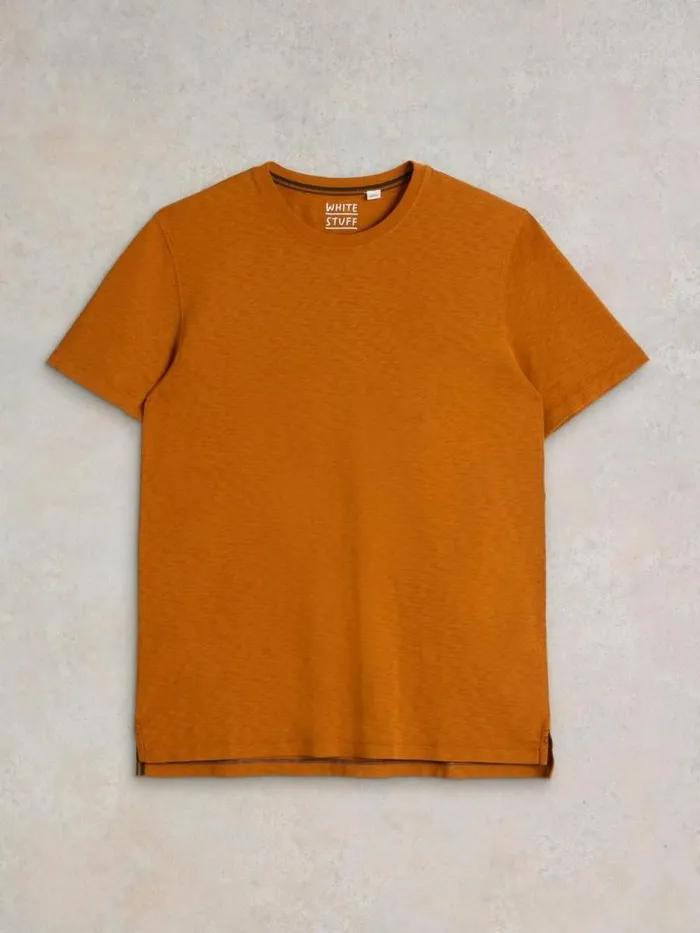 Men Abersoch Short Sleeve Tee Orange White Stuff Loungewear Men Abersoch Short Sleeve Tee Orange White Stuff Loungewear