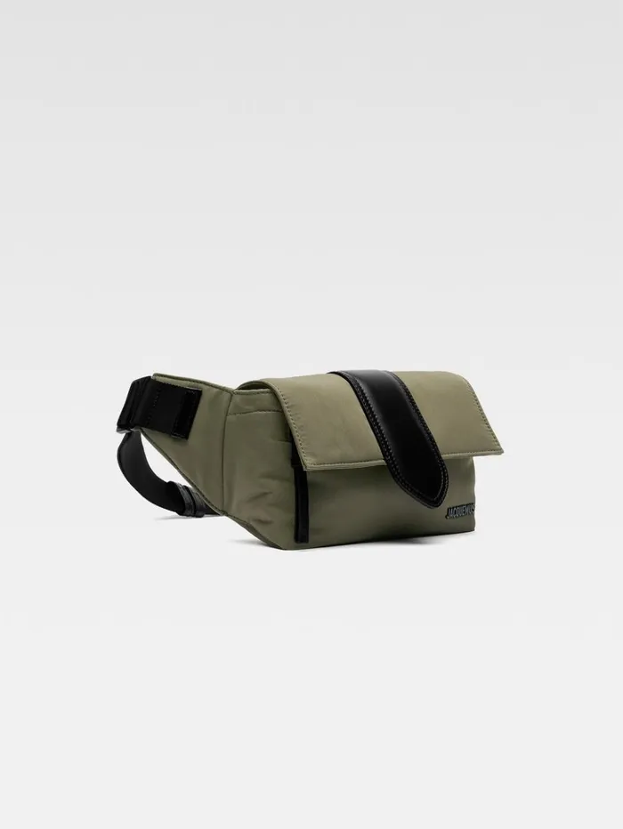 Men Bags JACQUEMUS The Bambino Bum Bag Khaki Men Bags JACQUEMUS The Bambino Bum Bag Khaki