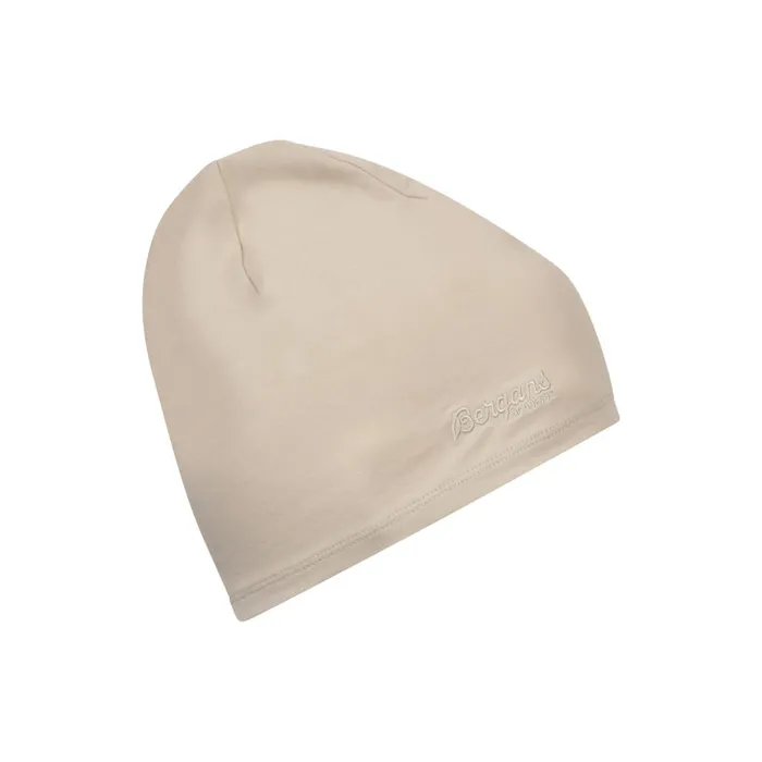 Men Bergans Of Norway Beanies And Caps Cotton Beanie Chalk Sand