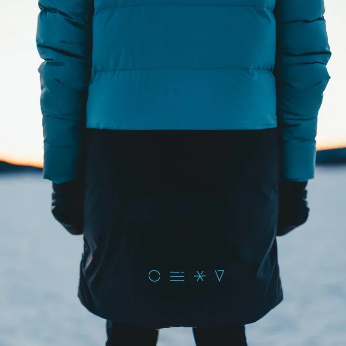 Men Bergans Of Norway Down Jackets Oslo Urban Down Parka Grey Sage Black