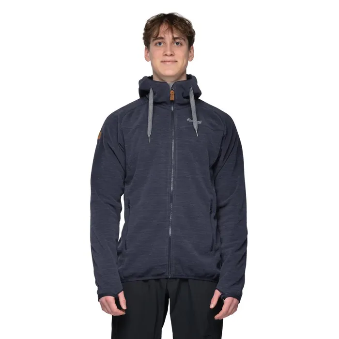 Men Bergans Of Norway Fleece Hareid Fleece Jacket Dark Navy