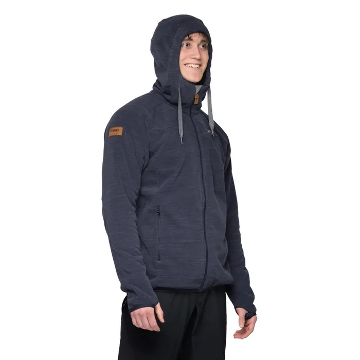 Men Bergans Of Norway Fleece Hareid Fleece Jacket Dark Navy