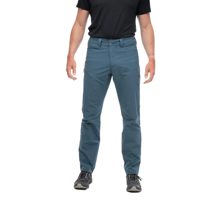 Men Bergans Of Norway Hiking Pants Vandre Light Softshell Pants Orion Blue