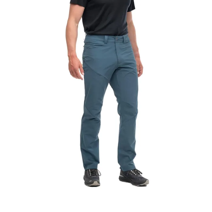 Men Bergans Of Norway Hiking Pants Vandre Light Softshell Pants Orion Blue