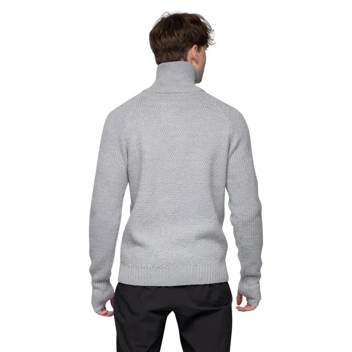 Men Bergans Of Norway Jumpers And Long Sleeves Ulriken Jumper Magnesium Grey