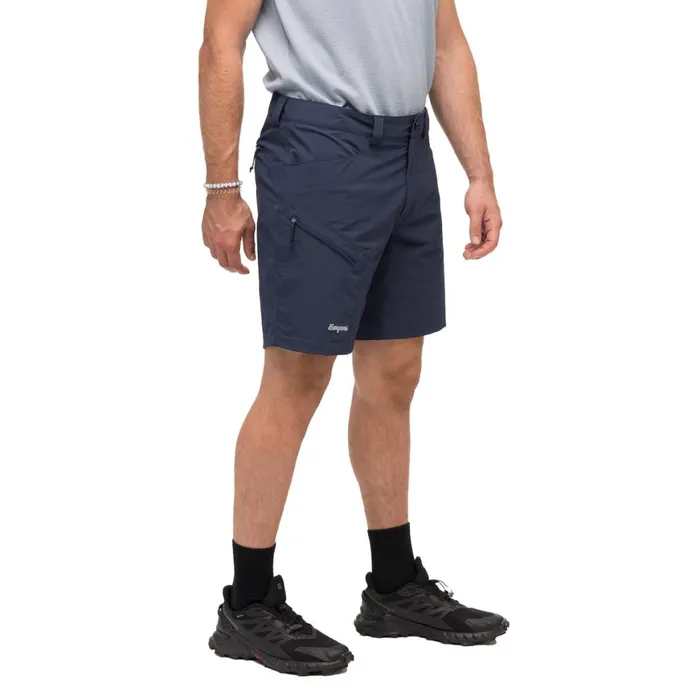 Men Bergans Of Norway Shorts Vaagaa Light Softshell Shorts Navy Blue
