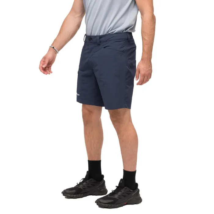 Men Bergans Of Norway Shorts Vaagaa Light Softshell Shorts Navy Blue