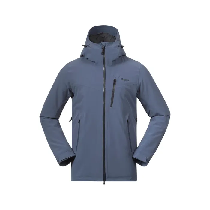 Men Bergans Of Norway Ski Jackets Oppdal Insulated Jacket Granite Blue