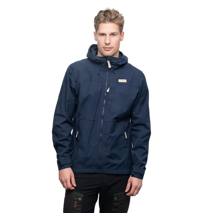 Men Bergans Of Norway Softshell Jackets Nordmarka Leaf Light Wind Jacket Navy Blue