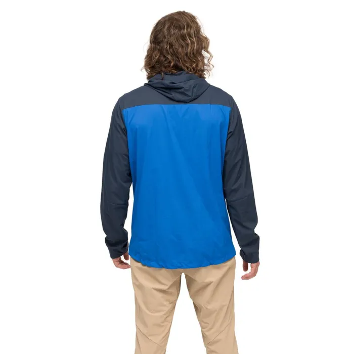 Men Bergans Of Norway Softshell Jackets Rabot Windbreaker Jacket Space Blue Navy Blue