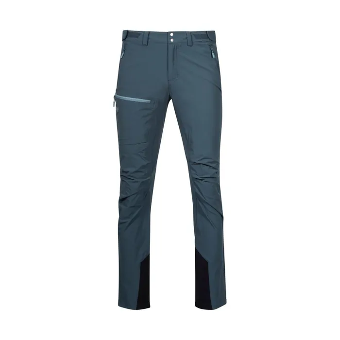 Men Bergans Of Norway Softshell Pants Breheimen Softshell Pants Orion Blue