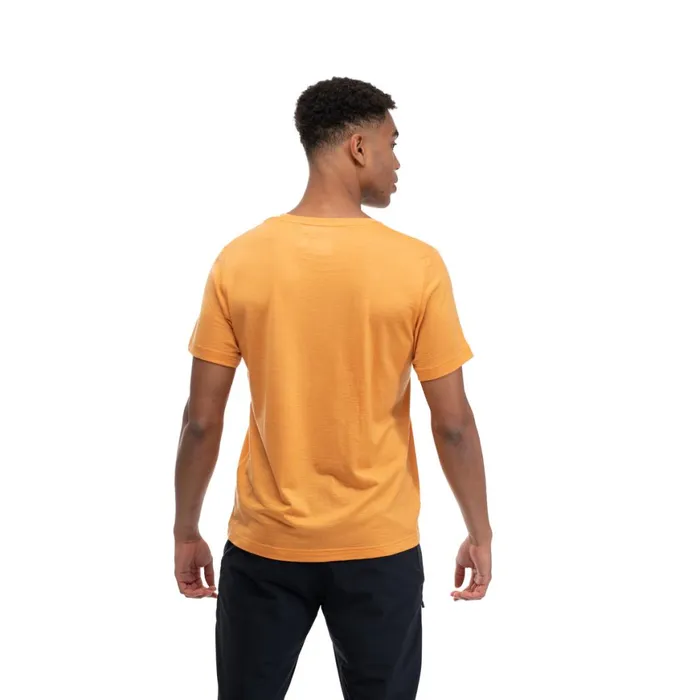 Men Bergans Of Norway TShirts Urban Wool Tee Golden Field