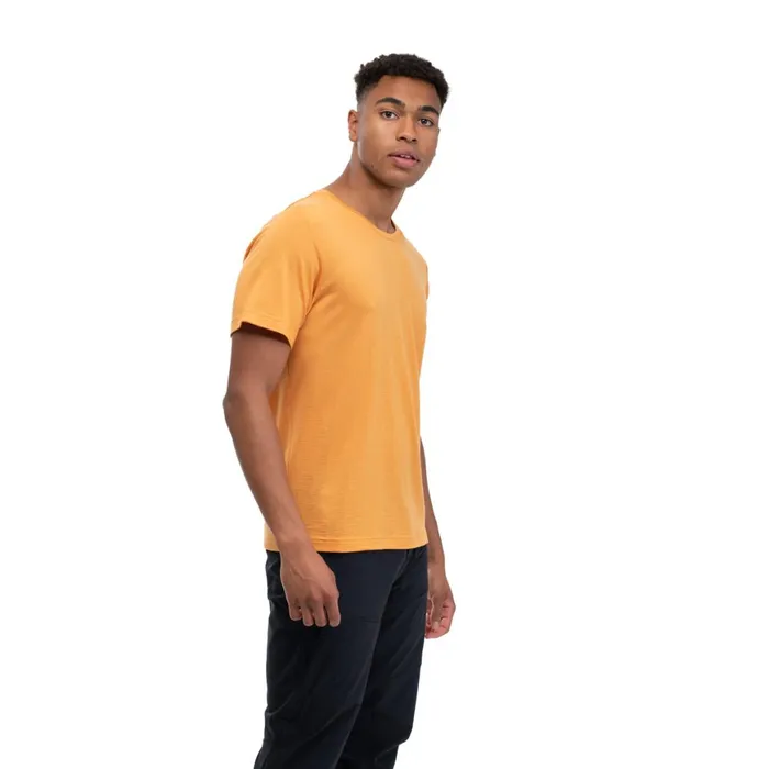 Men Bergans Of Norway TShirts Urban Wool Tee Golden Field