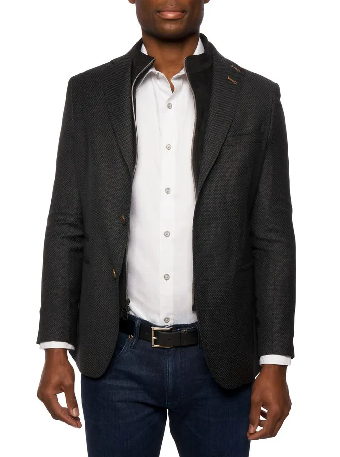 Men Blazers Robert Graham UPTOWN XV BLAZER Navy