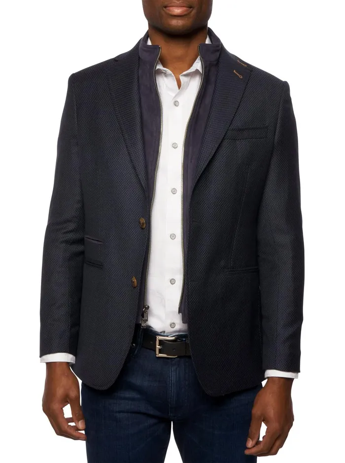 Men Blazers Robert Graham UPTOWN XX BLAZER Navy