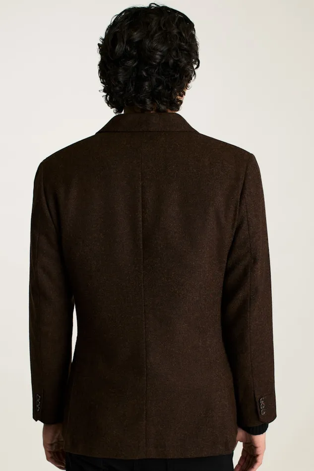 Men Bonobos Blazers and Sport Coats Jetsetter Unconstructed Double Breasted Blazer Walnut Brown