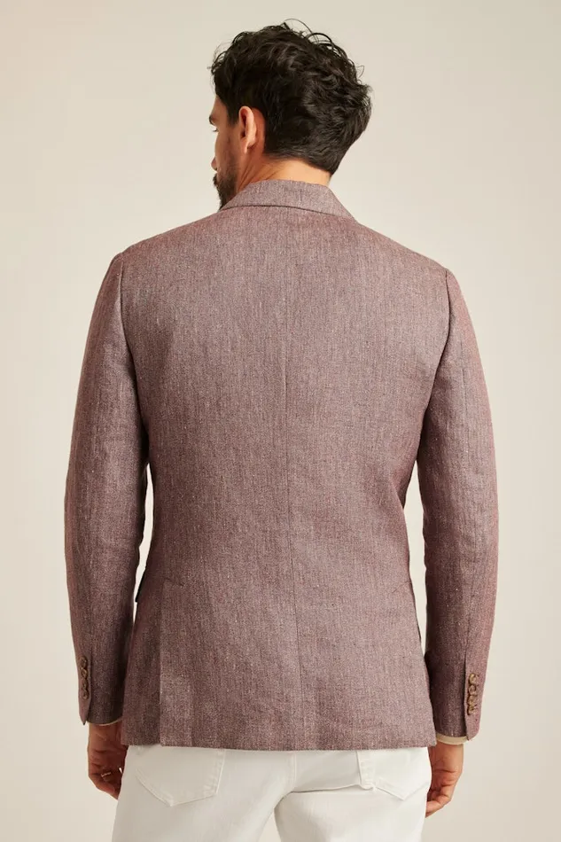 Men Bonobos Blazers and Sport Coats Unconstructed Italian Blazer Eggplant Herringbone Men Bonobos Blazers and Sport Coats Unconstructed Italian Blazer Eggplant Herringbone