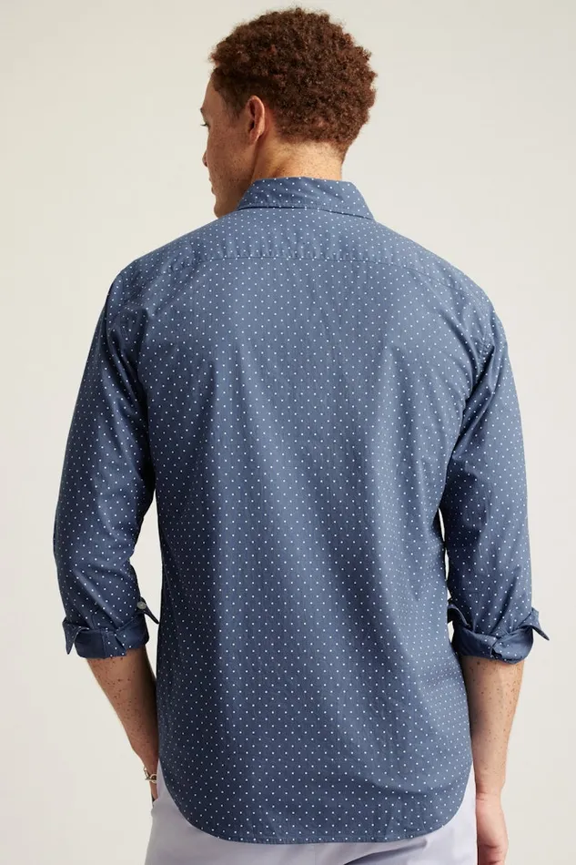 Men Bonobos Business Casual Shirts Stretch Everyday Shirt Bonobos Cotton Button Down Shirt Navy White Dot Men Bonobos Business Casual Shirts Stretch Everyday Shirt Bonobos Cotton Button Down Shirt Navy White Dot