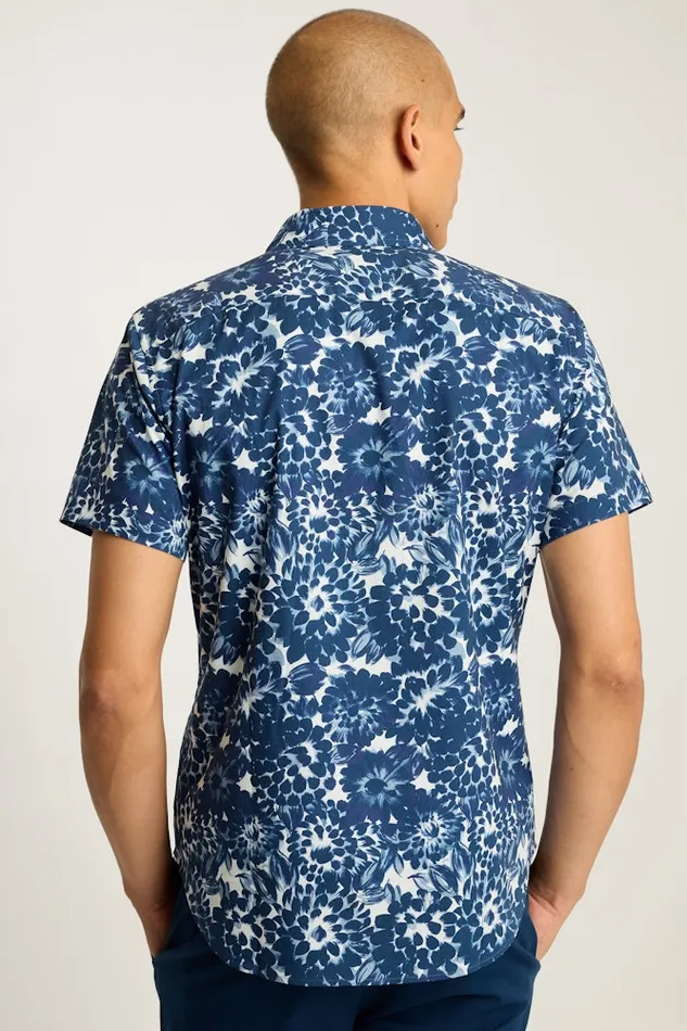 Men Bonobos Casual Shirts Button Up Your Style With Bonobos039 Riviera Short Sleeve Shirt Blue And White Floral Men Bonobos Casual Shirts Button Up Your Style With Bonobos039 Riviera Short Sleeve Shirt Blue And White Floral