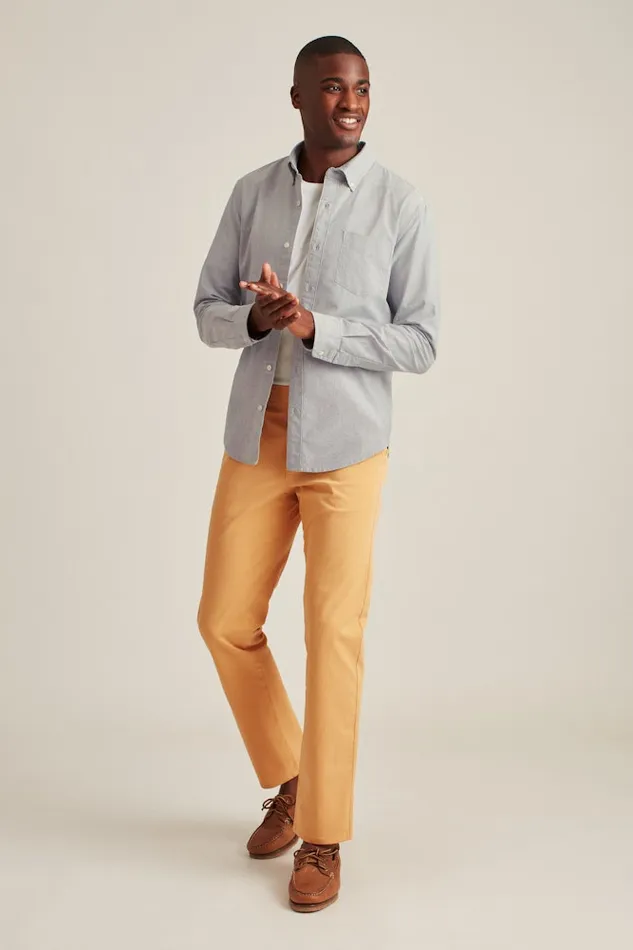 Men Bonobos Casual Shirts Everyday Oxford Shirt Classic Oxford Button Down Grey