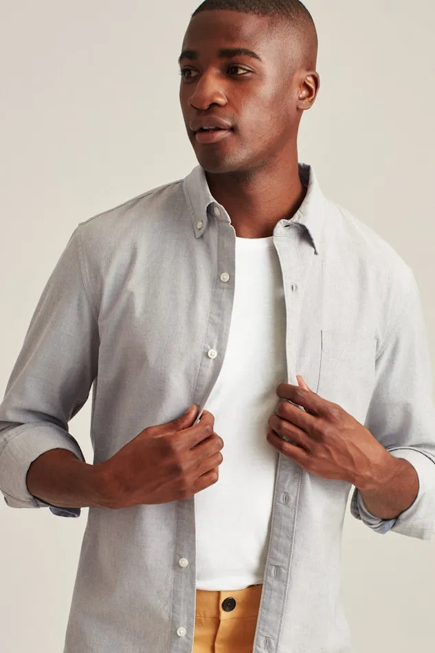 Men Bonobos Casual Shirts Everyday Oxford Shirt Classic Oxford Button Down Grey Men Bonobos Casual Shirts Everyday Oxford Shirt Classic Oxford Button Down Grey